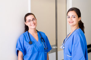 nurses showing their genuine smile